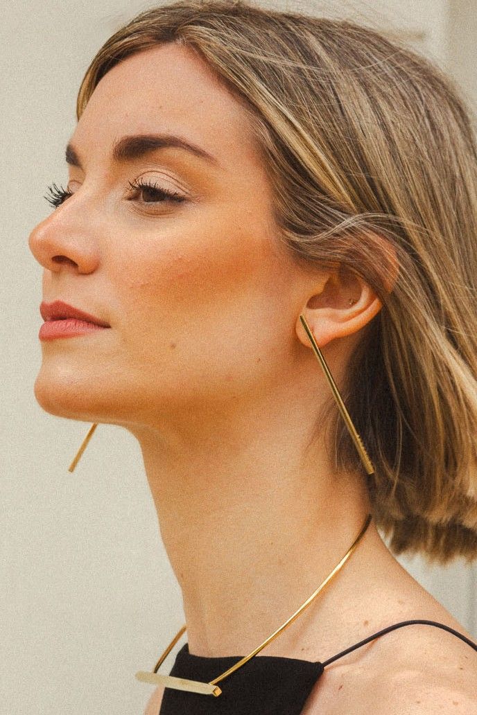 PENDIENTES BARRA CLARA