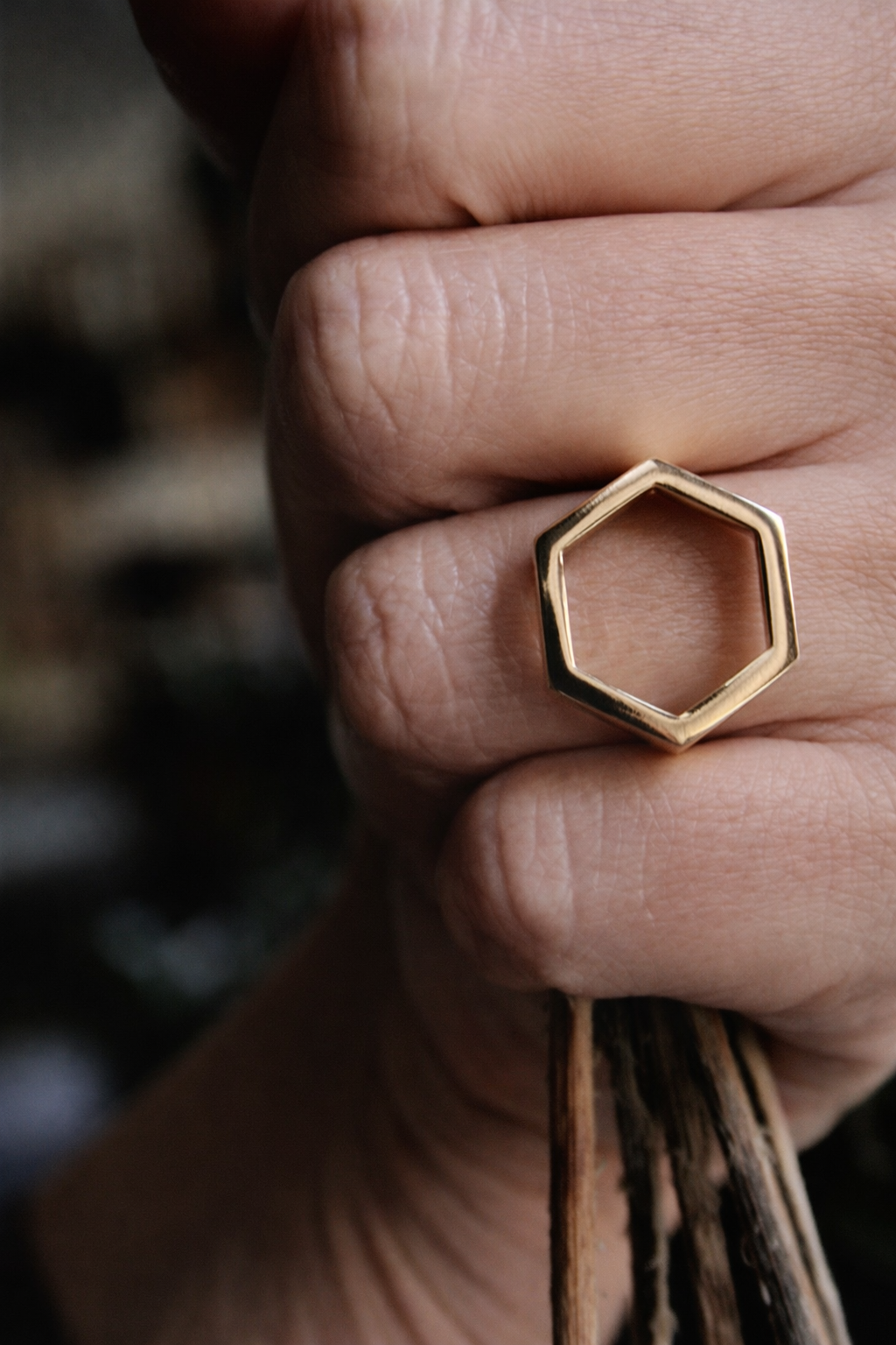 ANILLO HEXÁGONO