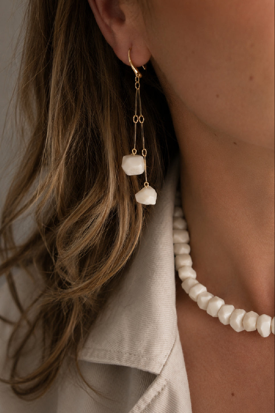 PENDIENTES HUESO