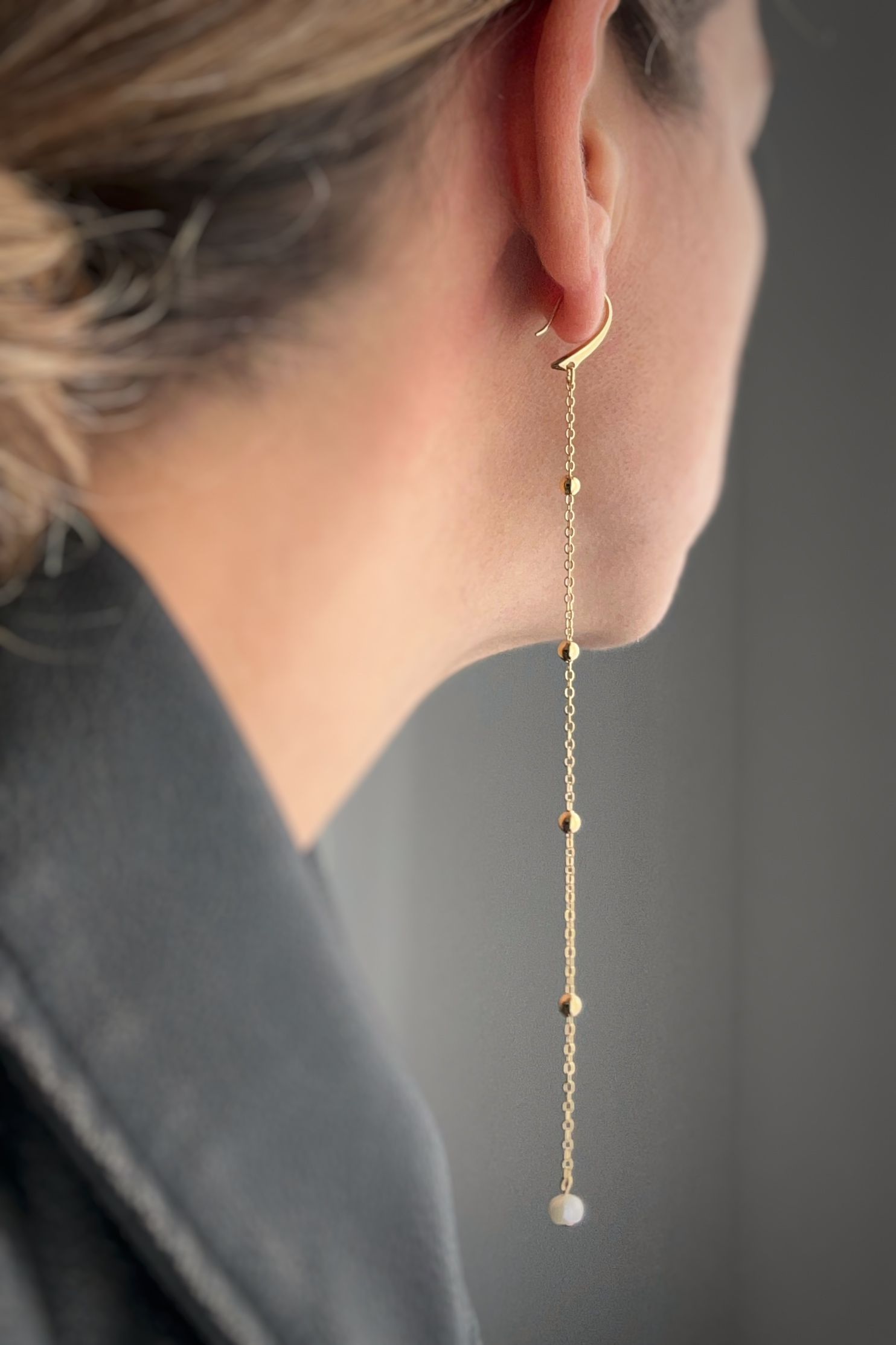 PENDIENTES BOLAS Y PERLAS