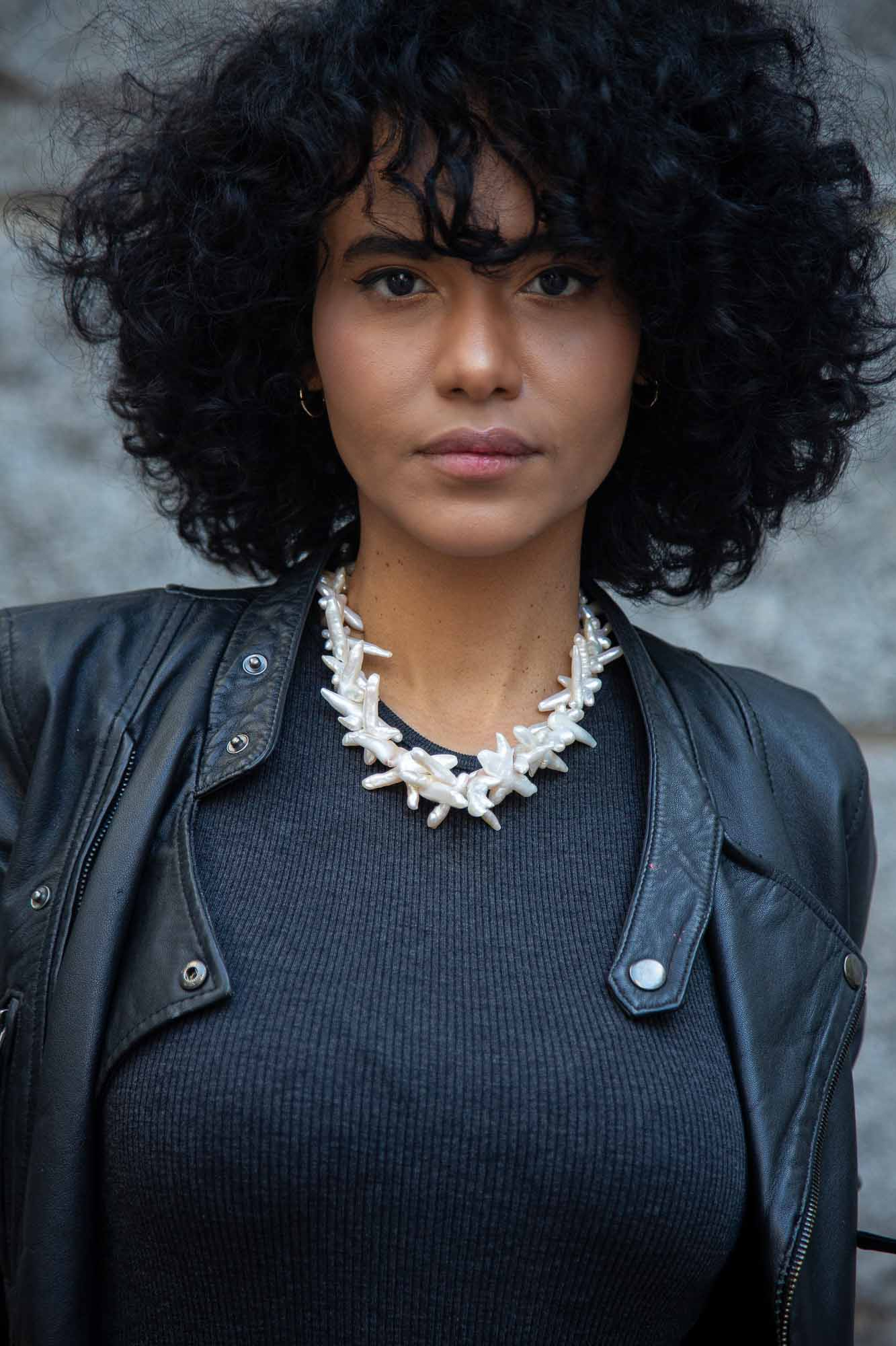 COLLAR PERLAS CHUNKY