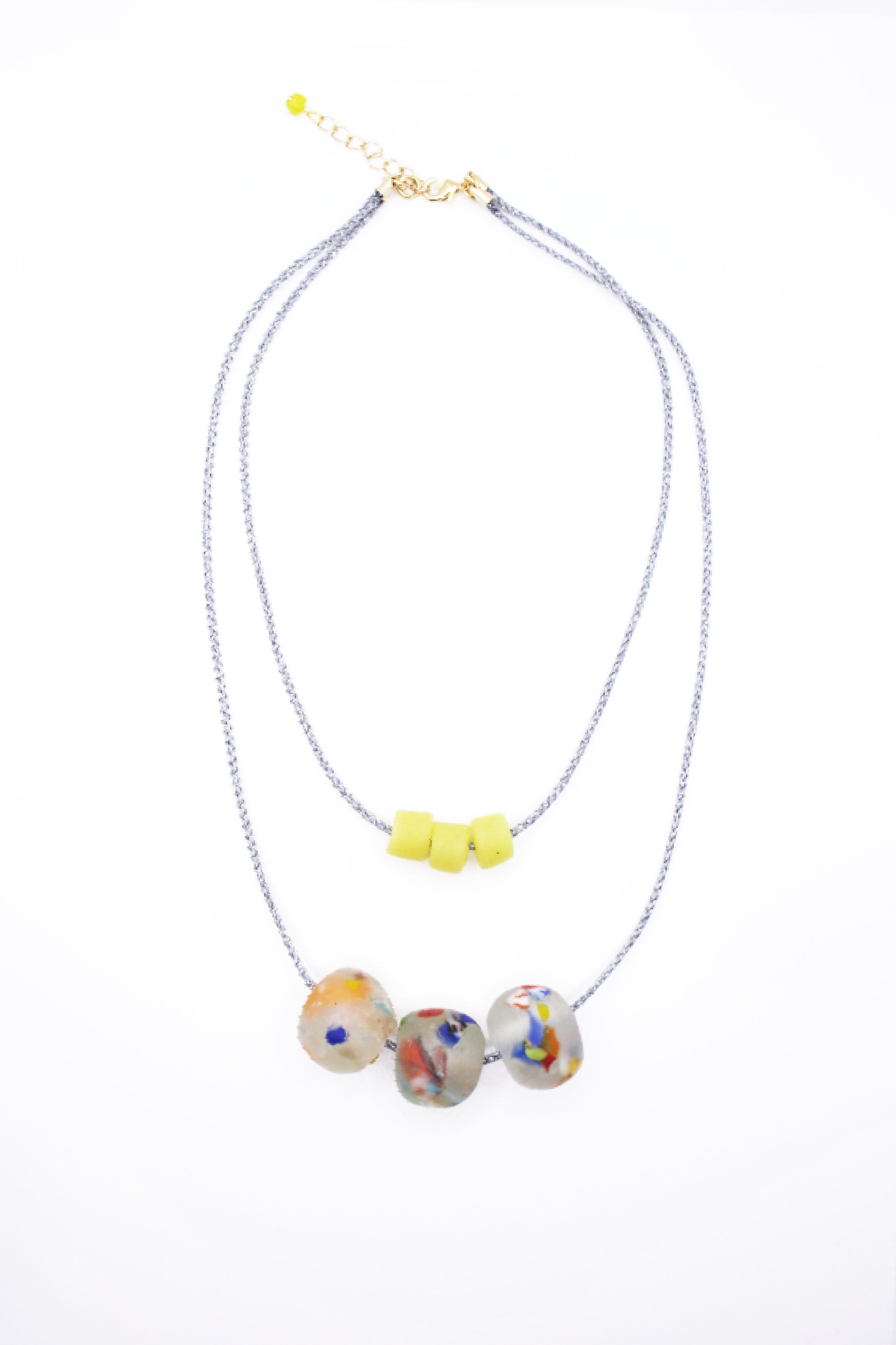 COLGANTE DOBLE MULTICOLOR