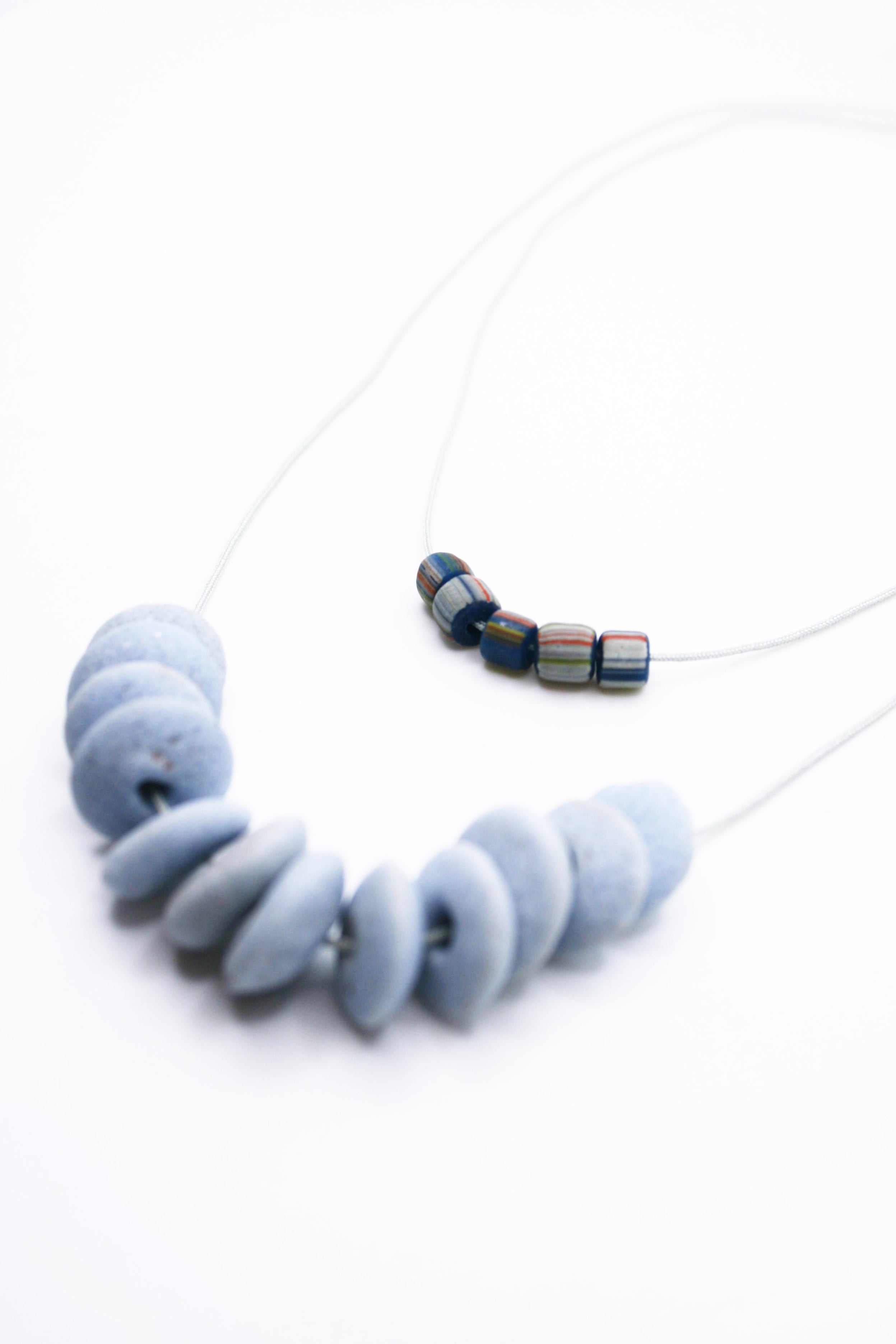 COLGANTE DOBLE AZUL
